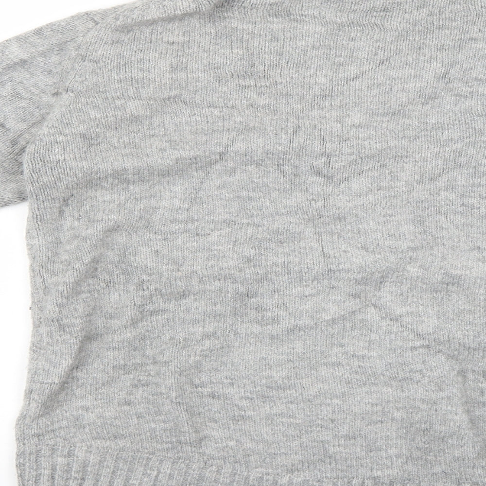 Very Womens Grey Pullover Jumper Size S