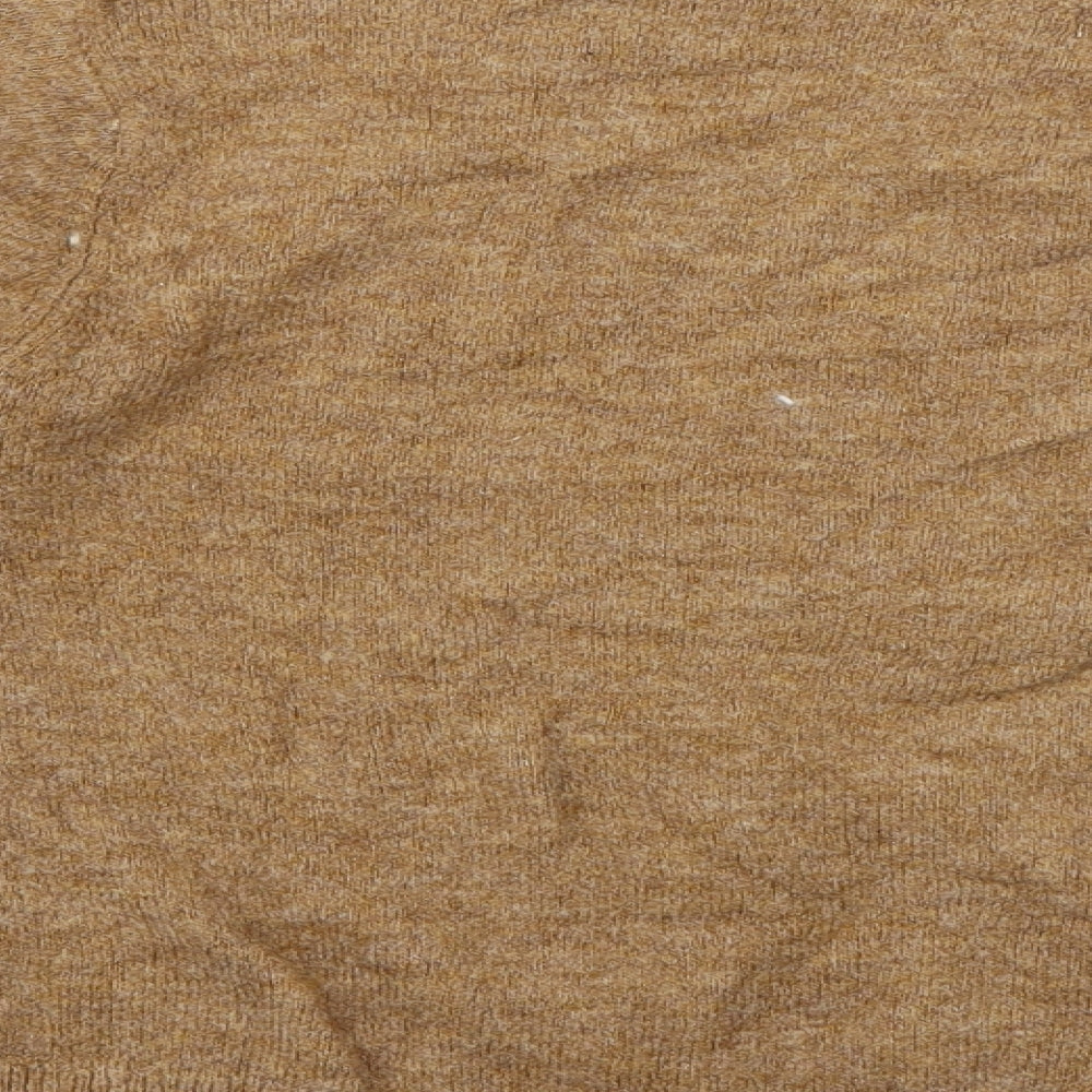 H7m Womens Brown Pullover Jumper Size S