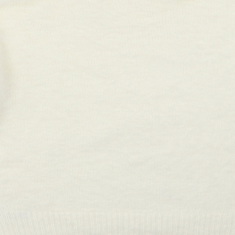 New Look Womens Ivory Pullover Jumper Size S