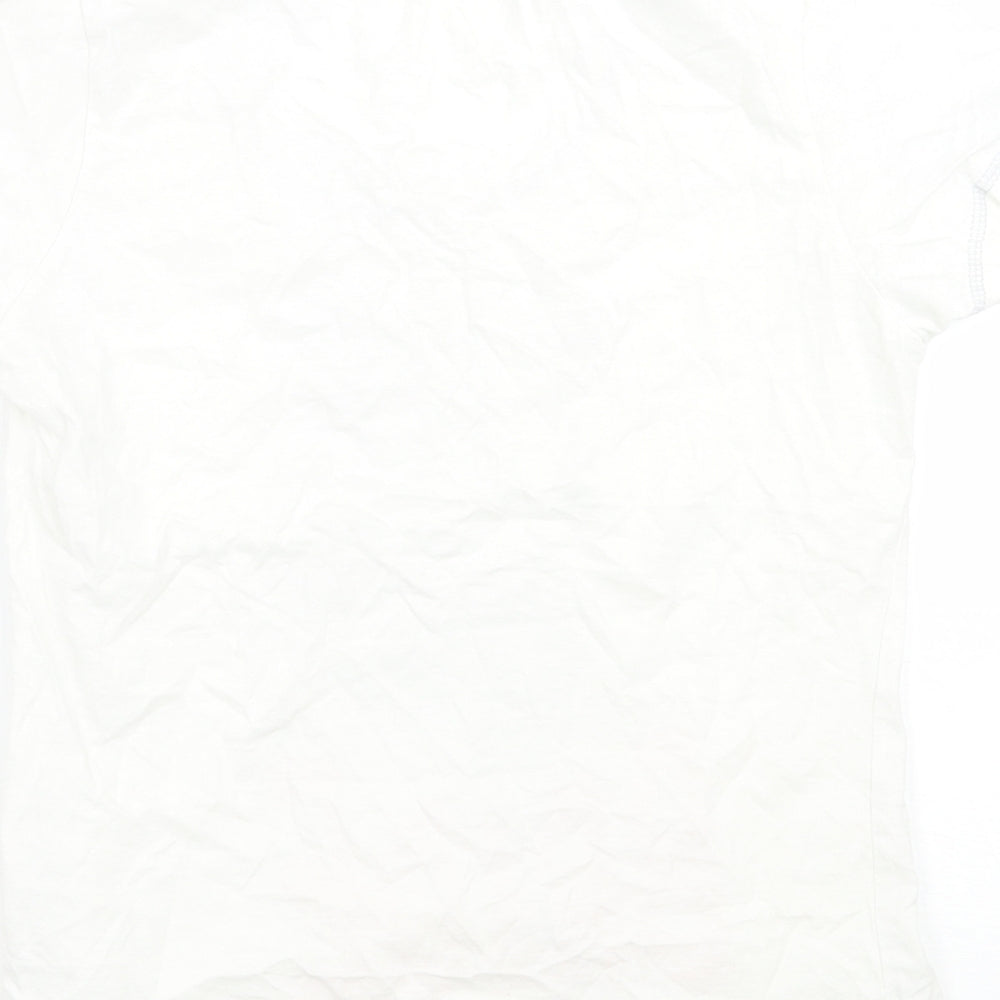 Love to laze Womens White Basic T-Shirt Size 14 - Bride to be