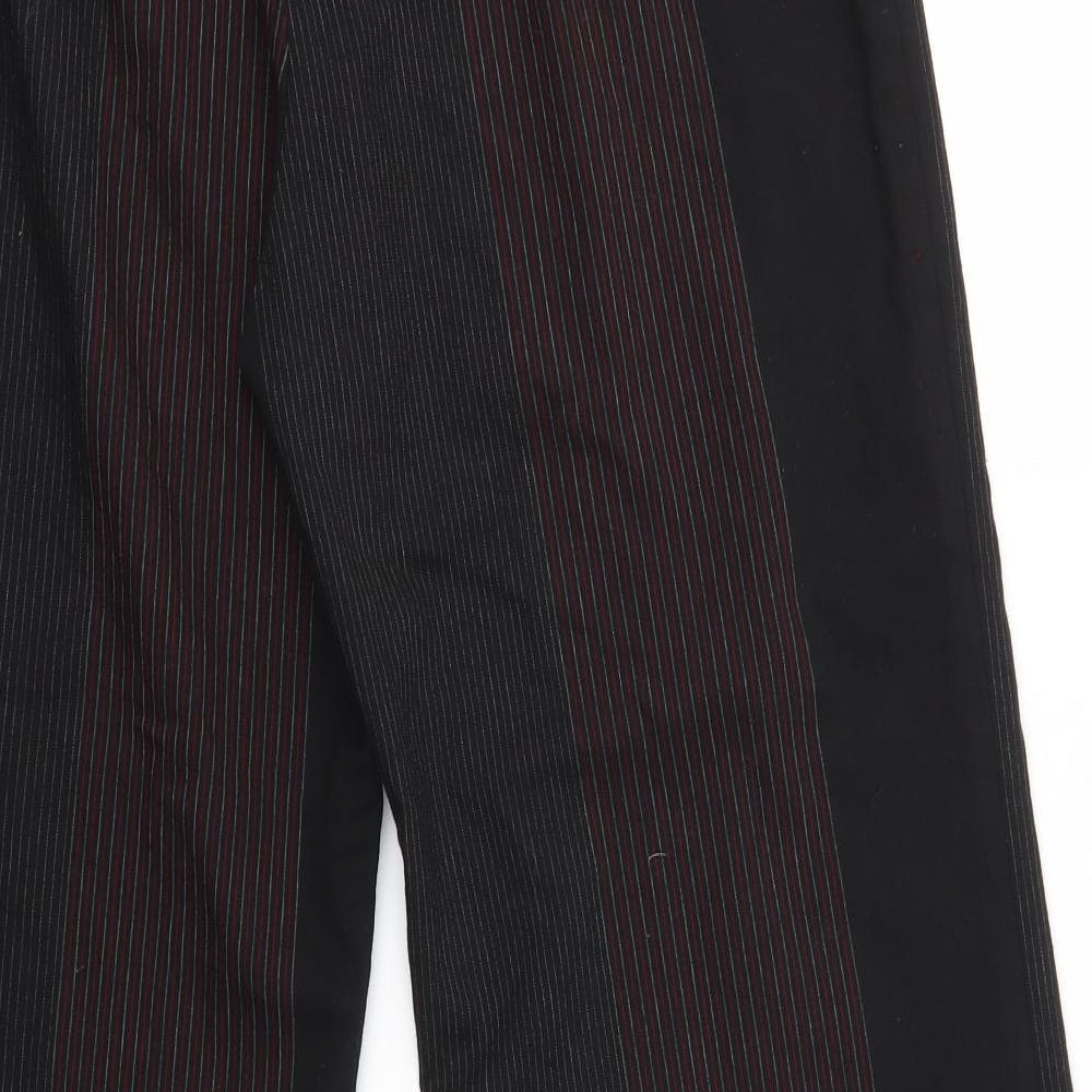 M&S Womens Multicoloured Dress Pants Trousers Size 16 L30 in