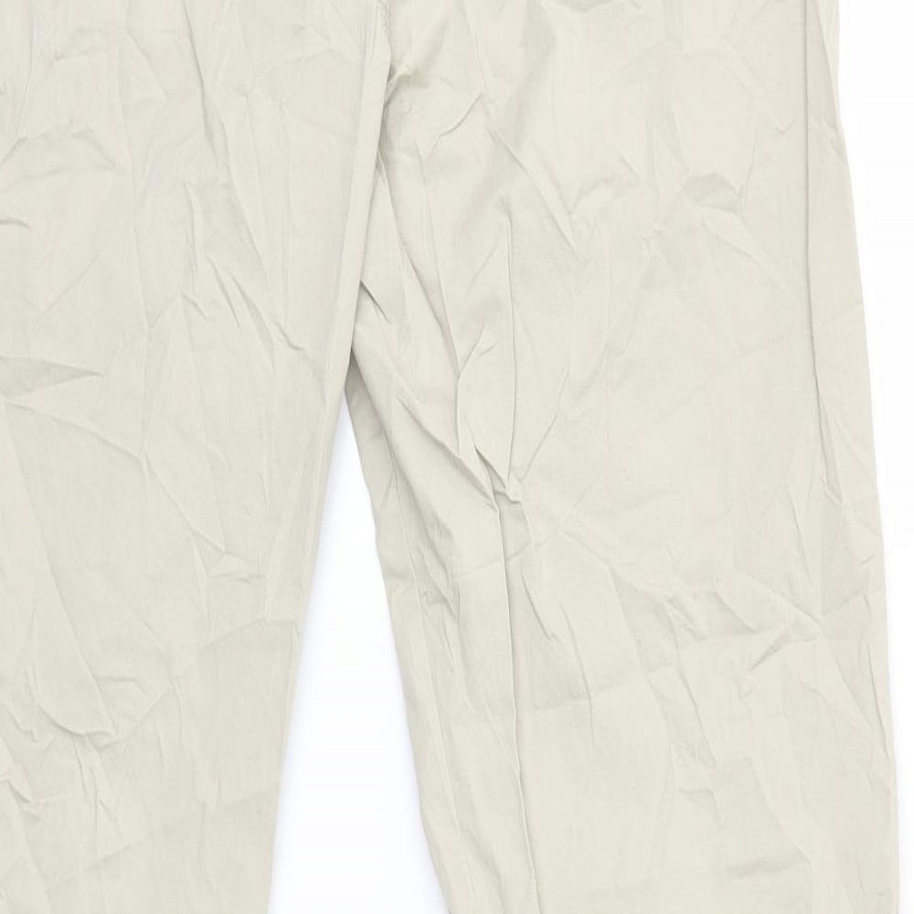 Clockhouse Womens Beige Trousers Size 10 L28 in