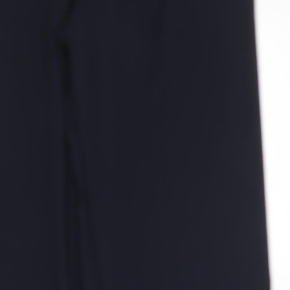 M&S Womens Black Trousers Size 10 L33 in