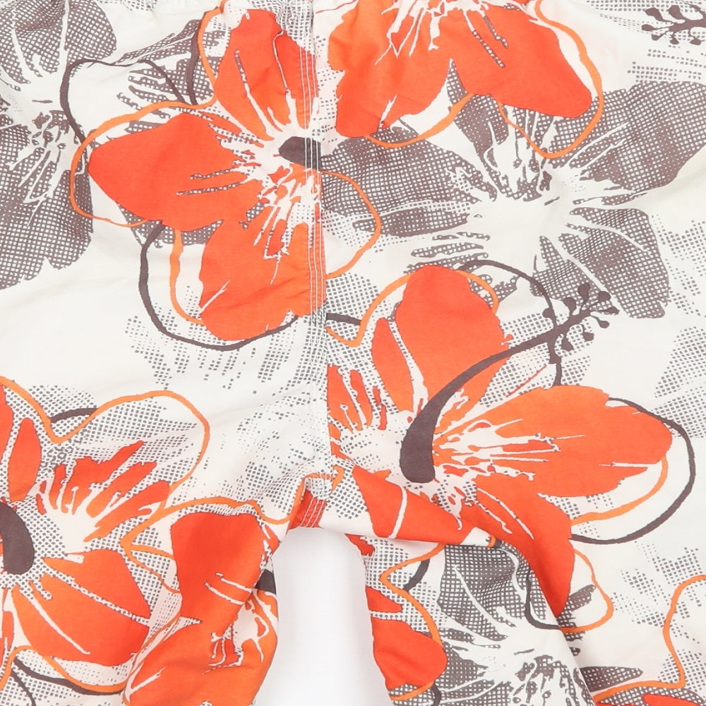 Cherokee Mens Multicoloured Floral Cargo Shorts Size M - Swim Shorts