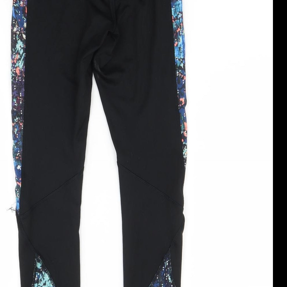 New Look Womens Multicoloured Leggings Size S L27 in