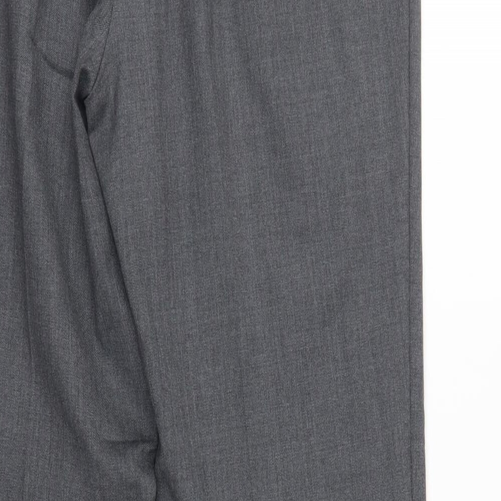 Garduer Womens Grey Sweatpants Trousers Size 12 L28 in