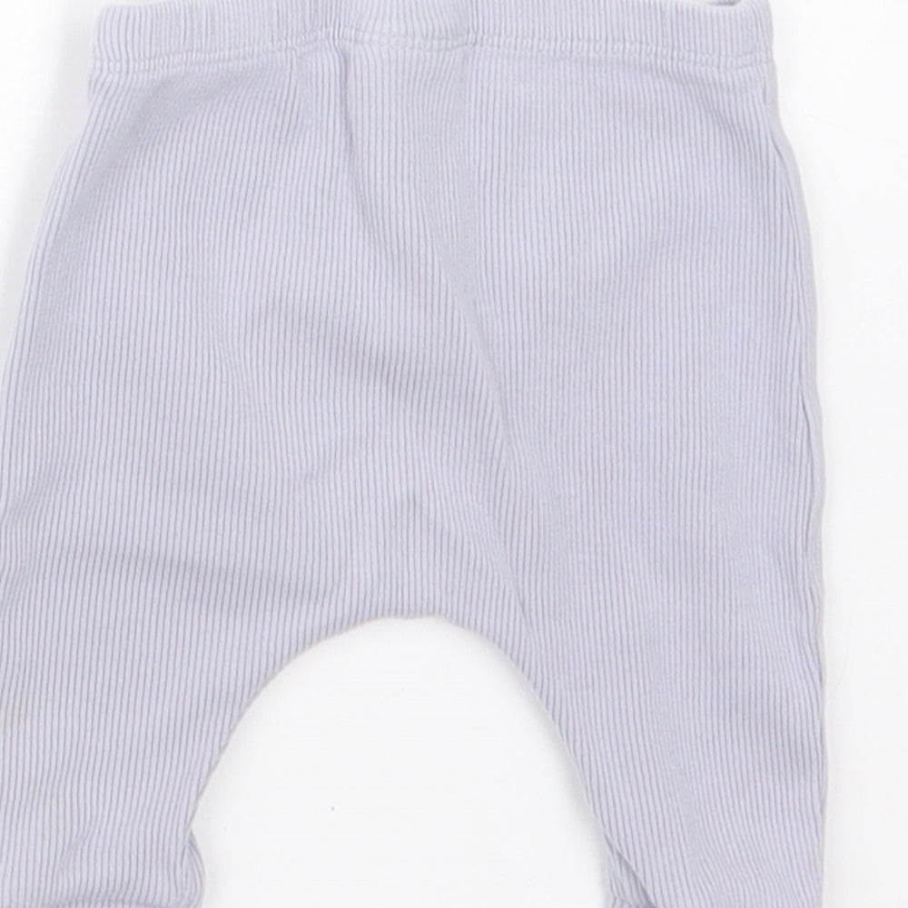 NEXT Baby Purple Capri Trousers Size 0-3 Months