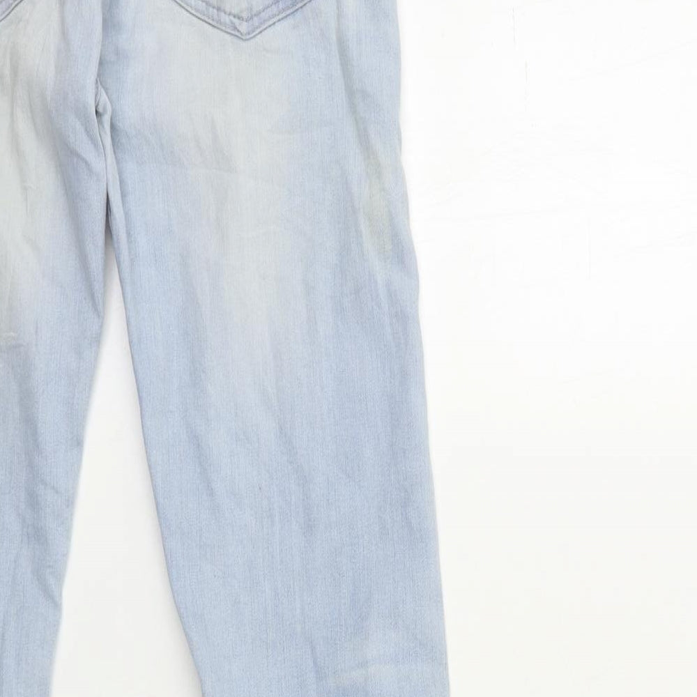 Preworn Womens Blue Denim Skinny Jeans Size 27 in L32 in