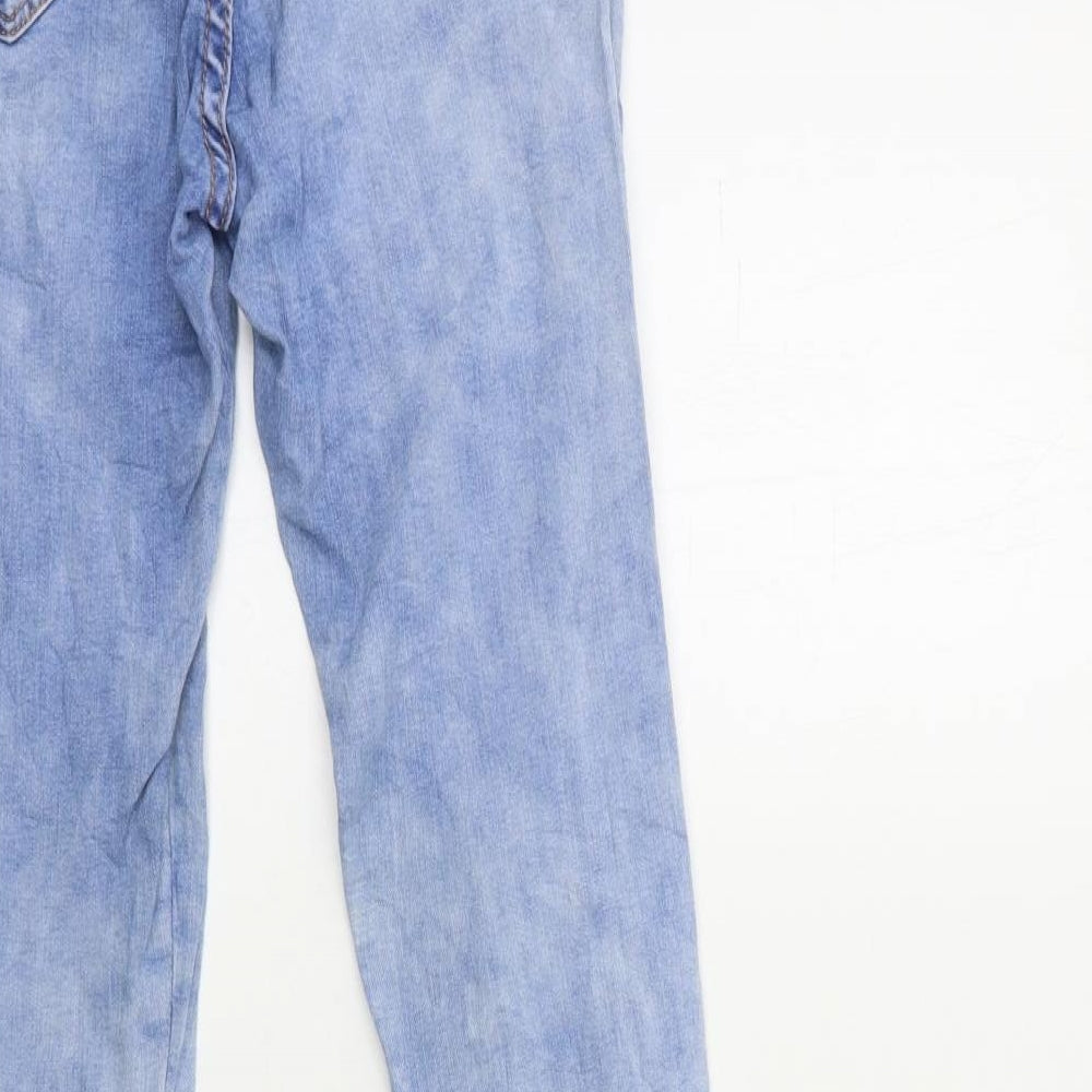 Miss Rj Womens Blue Denim Skinny Jeans Size 10 L29 in