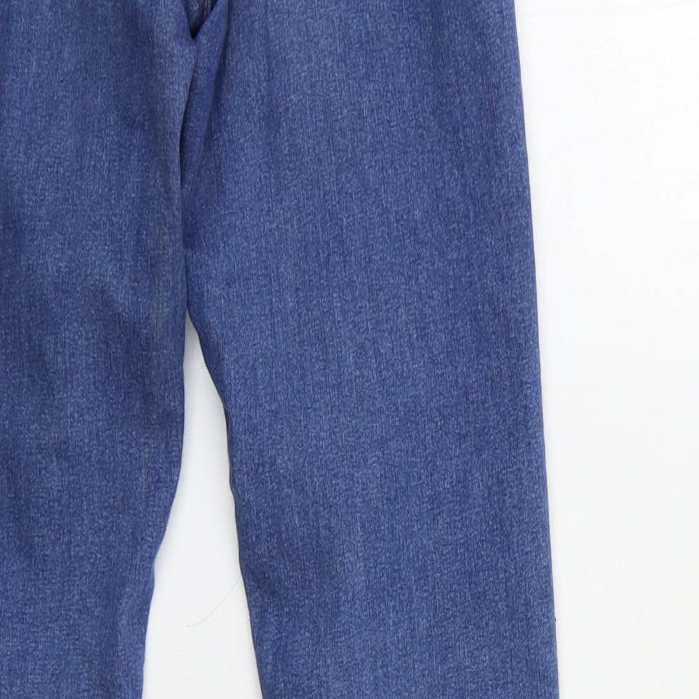 Topshop Womens Blue Denim Skinny Jeans Size 26 in L30 in