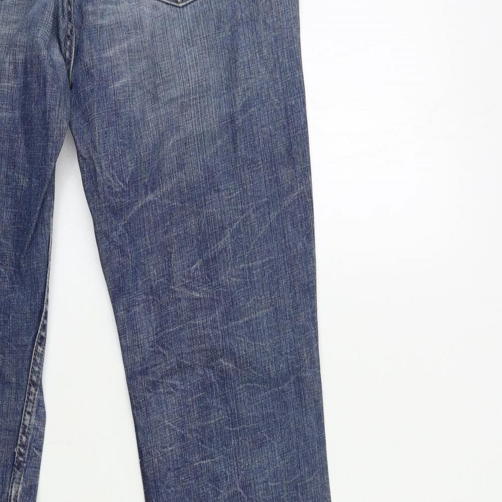 Preworn Womens Blue Denim Skinny Jeans Size 30 in L30 in