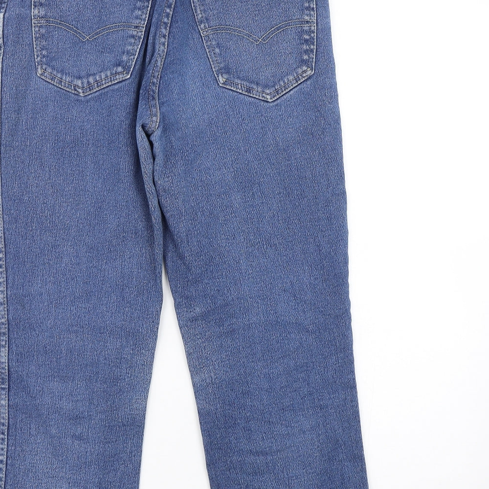 Brooker Womens Blue Denim Cropped Jeans Size 28 L20 in