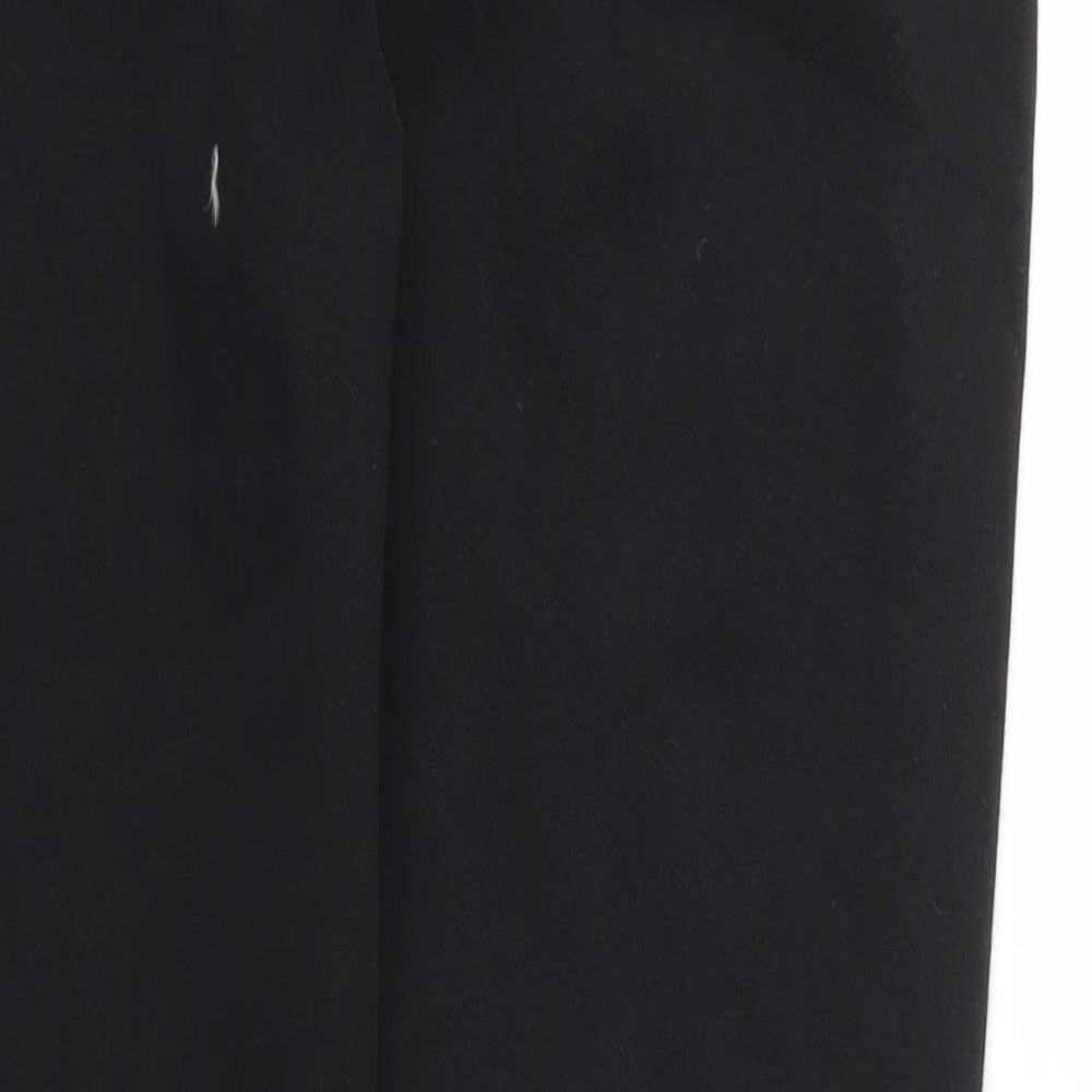 NEXT Womens Black Trousers Size 10 L27 in