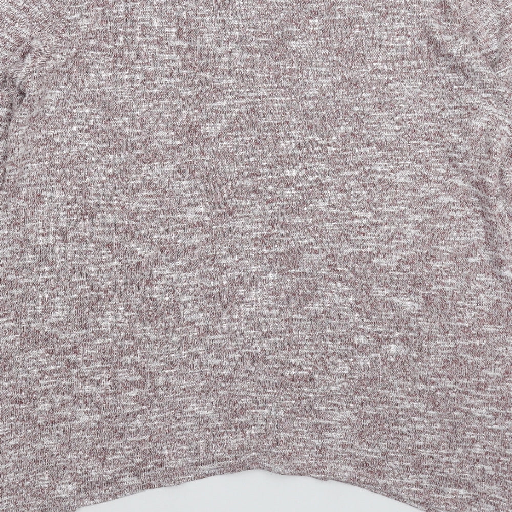 Papaya Womens Grey Knit Pullover Jumper Size 16
