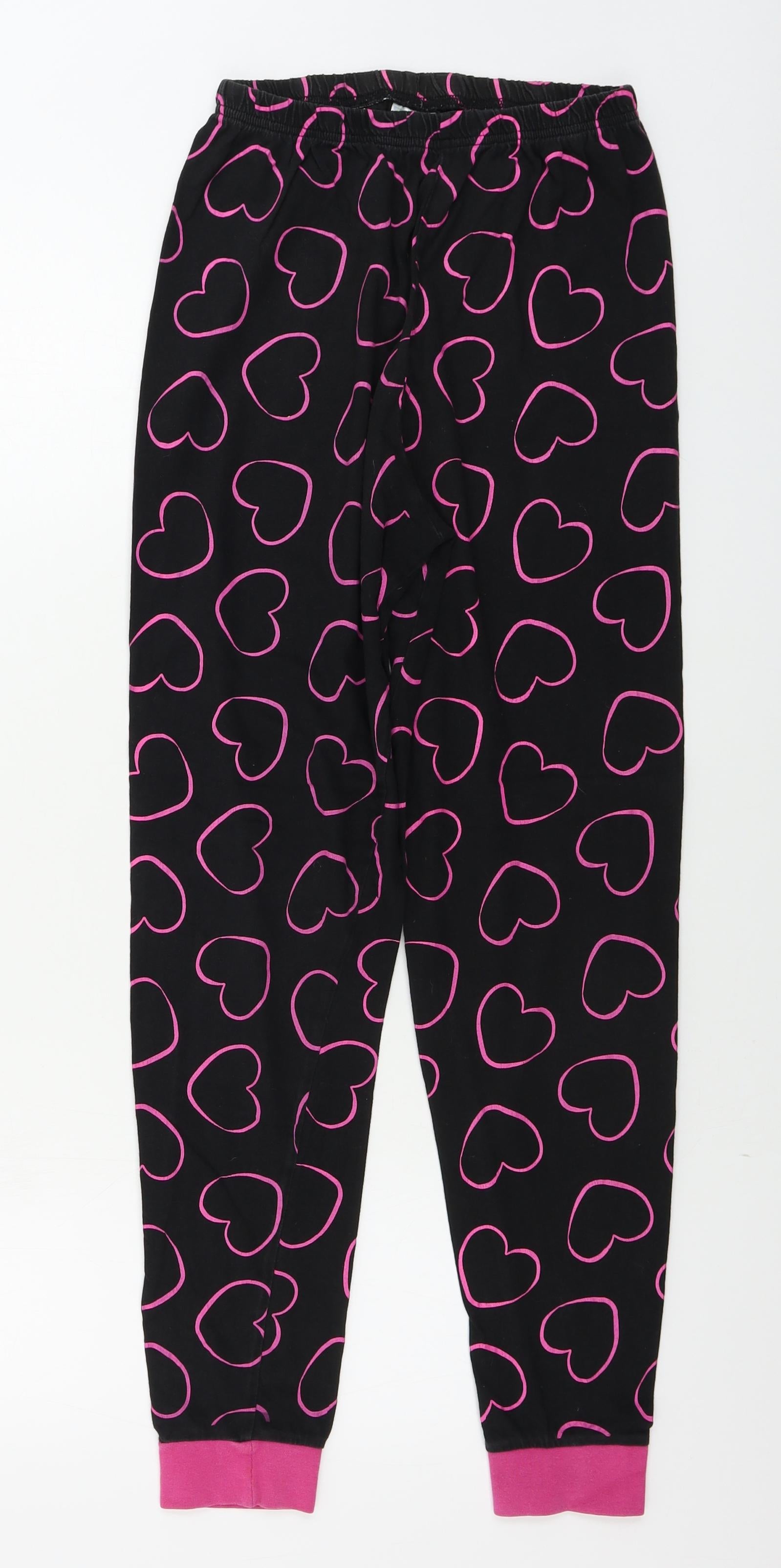 ThePyjamaFactory Pigiama lungo in cotone con forbici di carta e gatto per bambine, Nero , 9-10 Years ThePyjamaFactory Pigiama lungo in cotone con forbici di carta e gatto per bambine, Nero , 9-10 Years