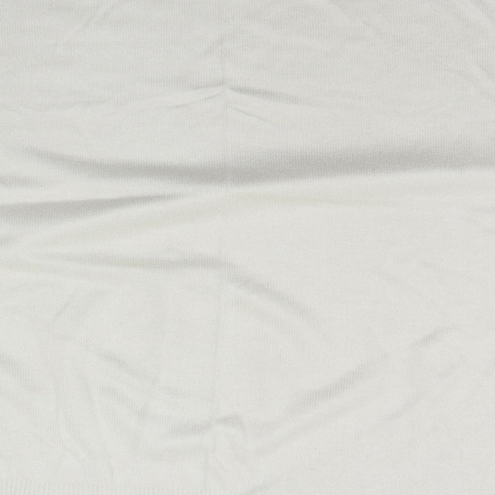 NEXT Womens White Pullover Jumper Size M