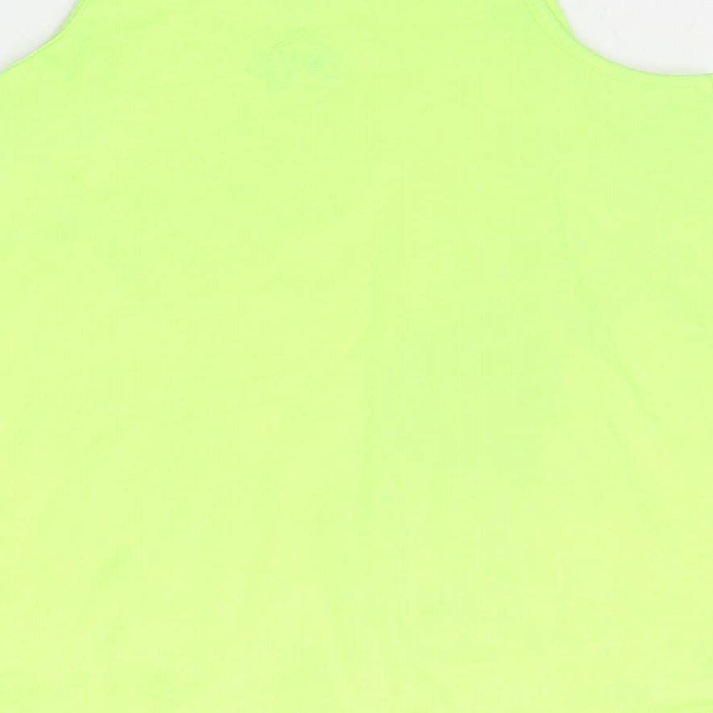 F&F Girls Green Basic Tank Size 8-9 Years