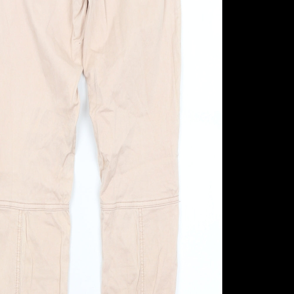 Papaya Womens Pink Trousers Size 8 L27 in