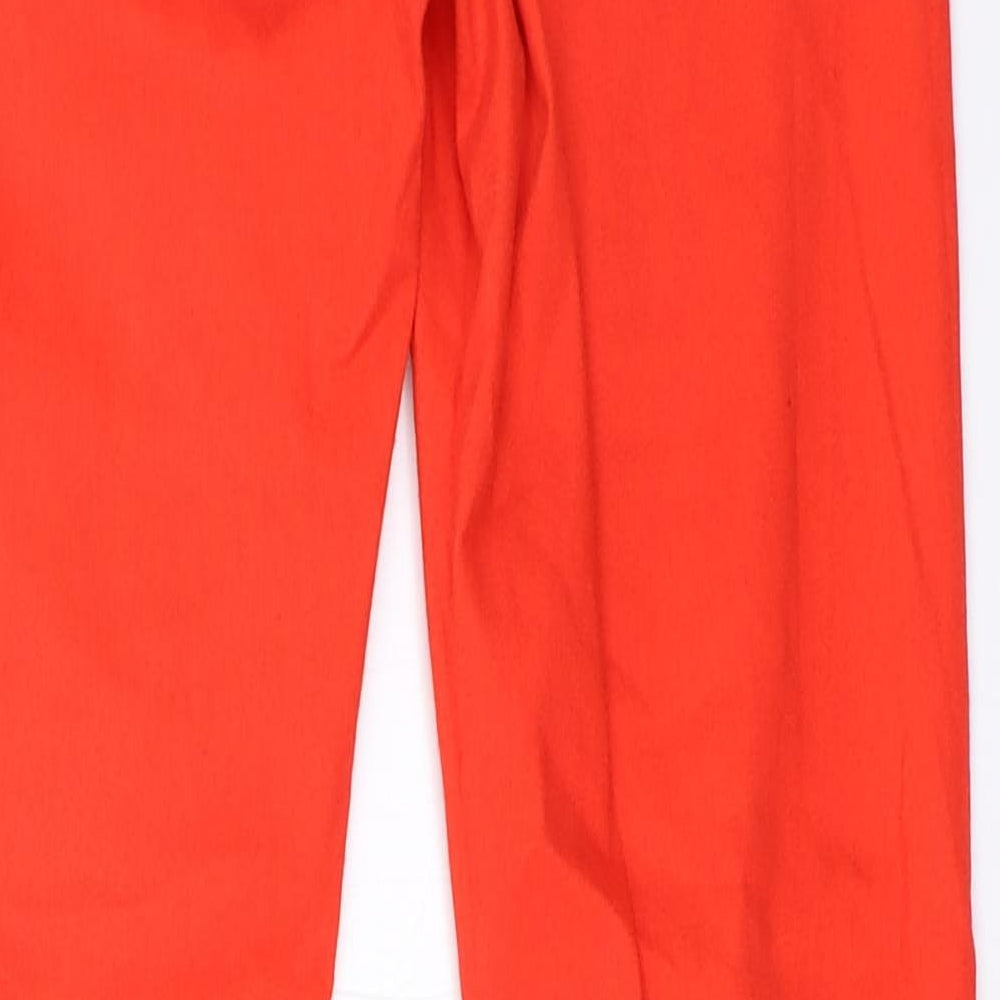 Marks and Spencer Womens Red Skinny Jeans Size 8 L28.5 in
