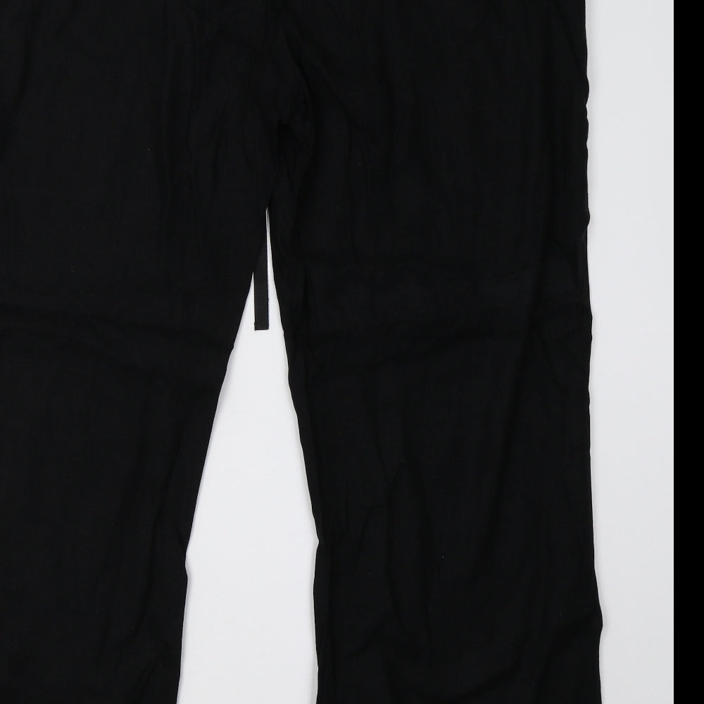 Matalan Womens Black Trousers Size 20 L31 in