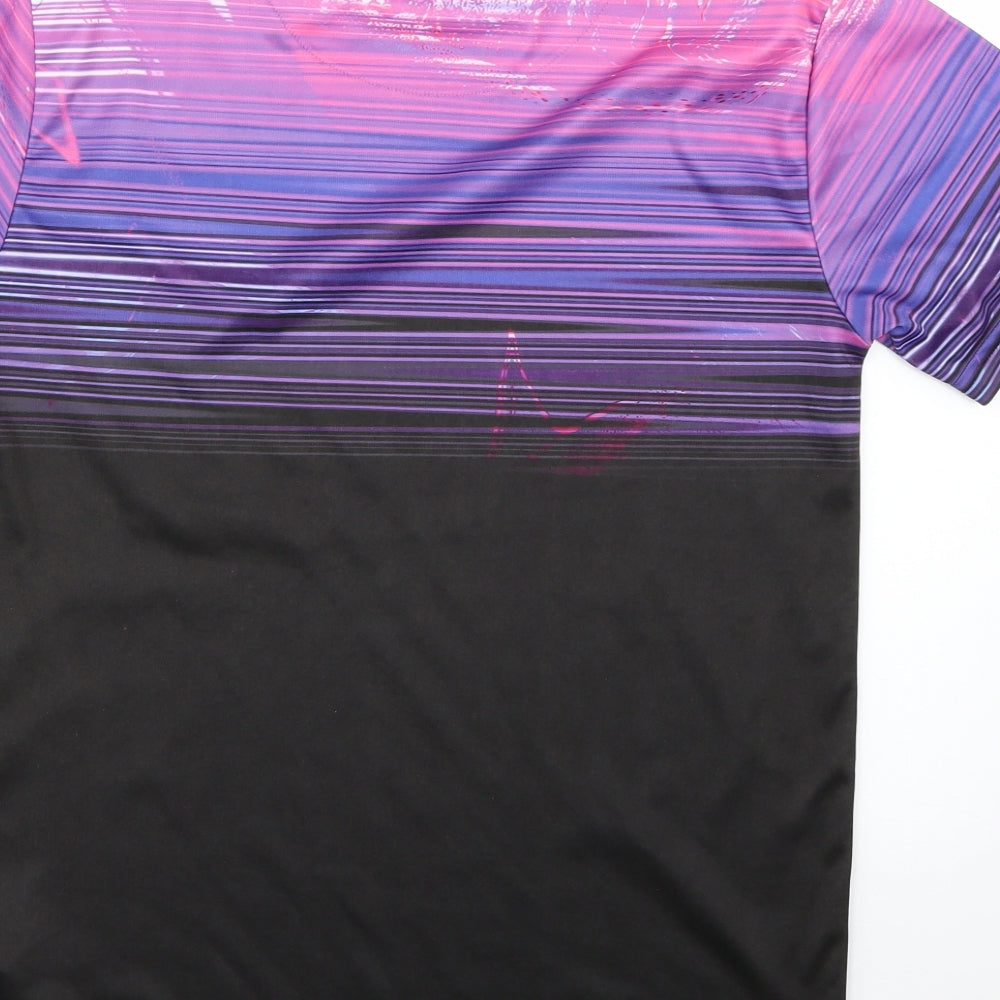 sonetti Mens Multicoloured Geometric T-Shirt Size S