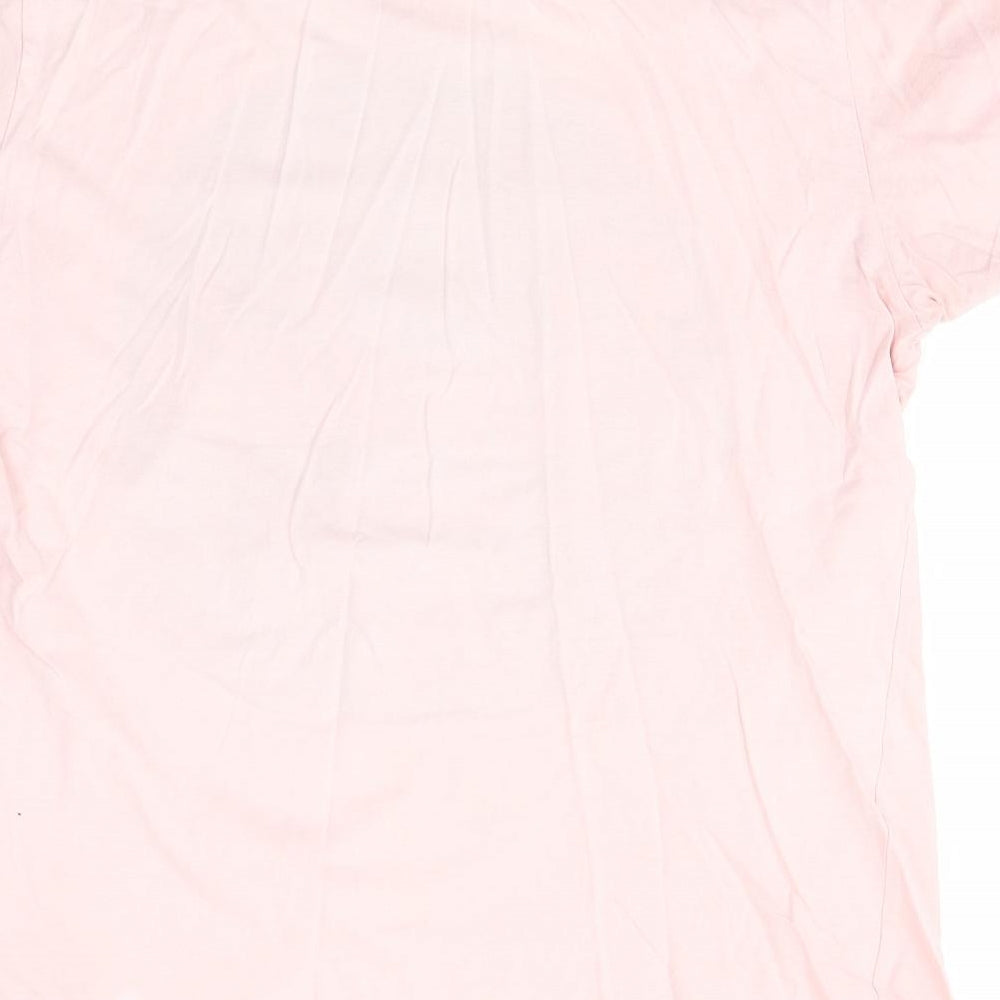Primark Womens Pink Basic T-Shirt Size L