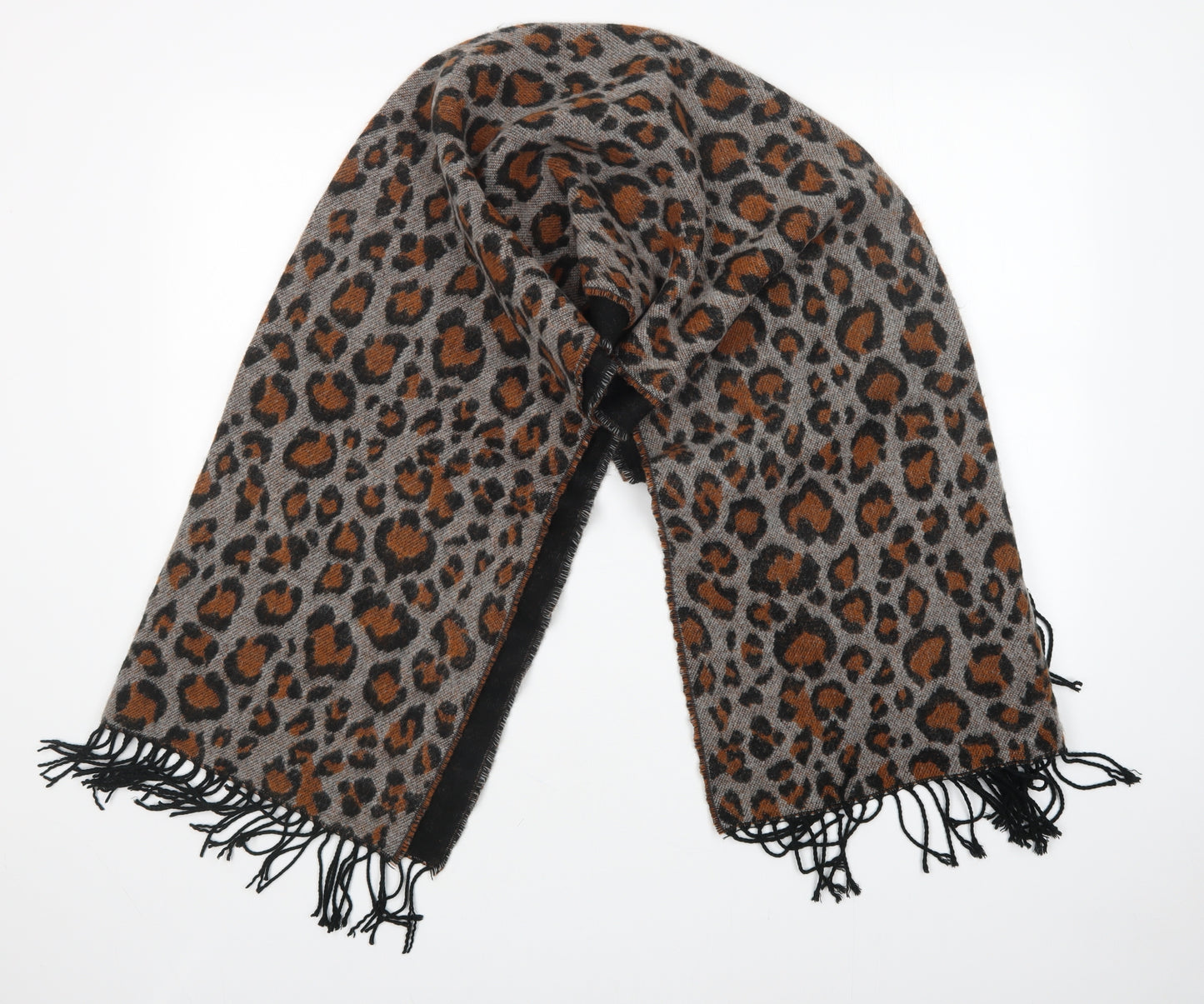 TU Womens Multicoloured Animal Print Shawl/Wrap