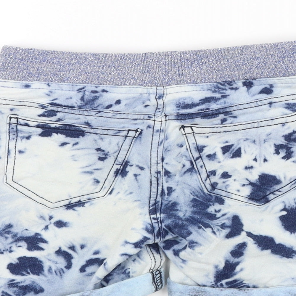 AriZona Girls Blue Sweat Shorts Size 6 Years