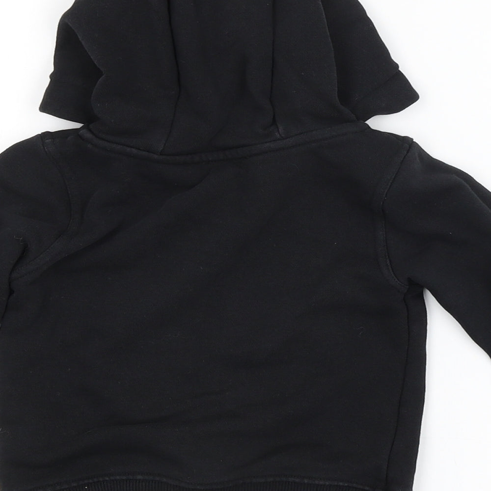Preworn Girls Black Pullover Hoodie