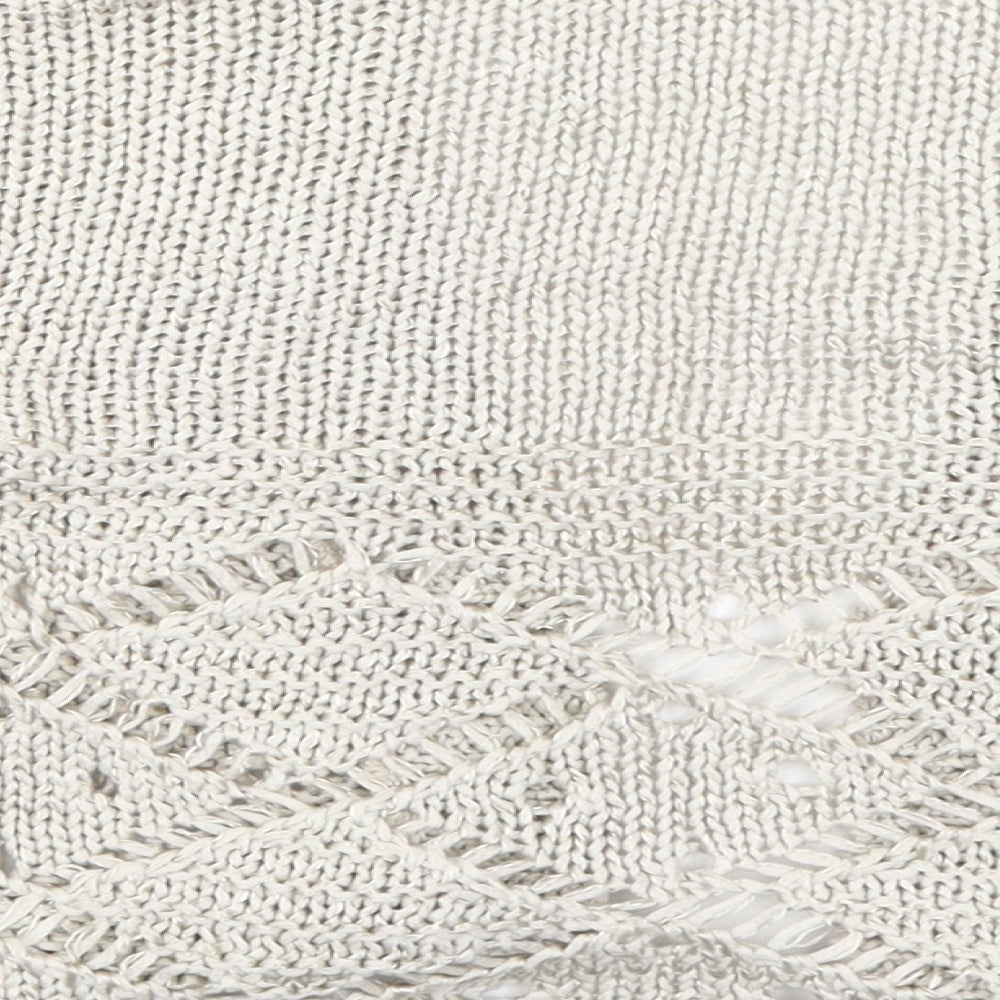 Per Una Womens Beige Knit Cardigan Jumper Size M