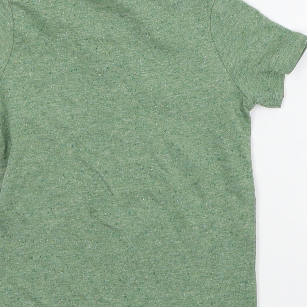 George Boys Green Jersey Basic T-Shirt Size 6-9 Months