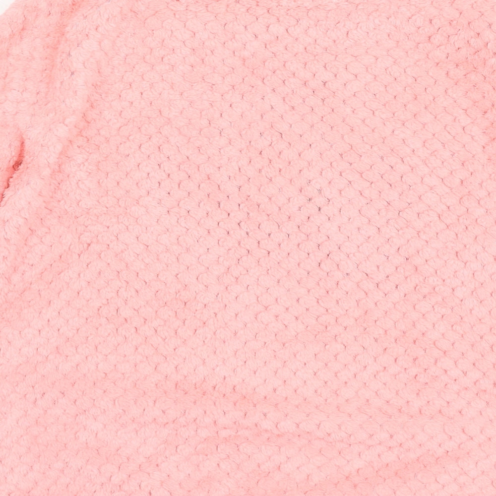 Disney Womens Pink Solid Microfibre Top Pyjama Top Size 6 - Lion King