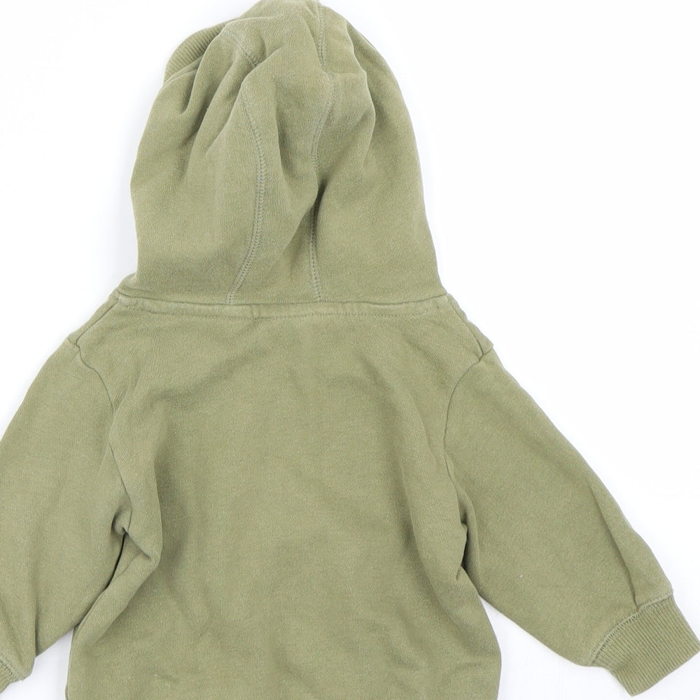 NEXT Baby Green Pullover Jumper Size 9-12 Months - Cute Animals