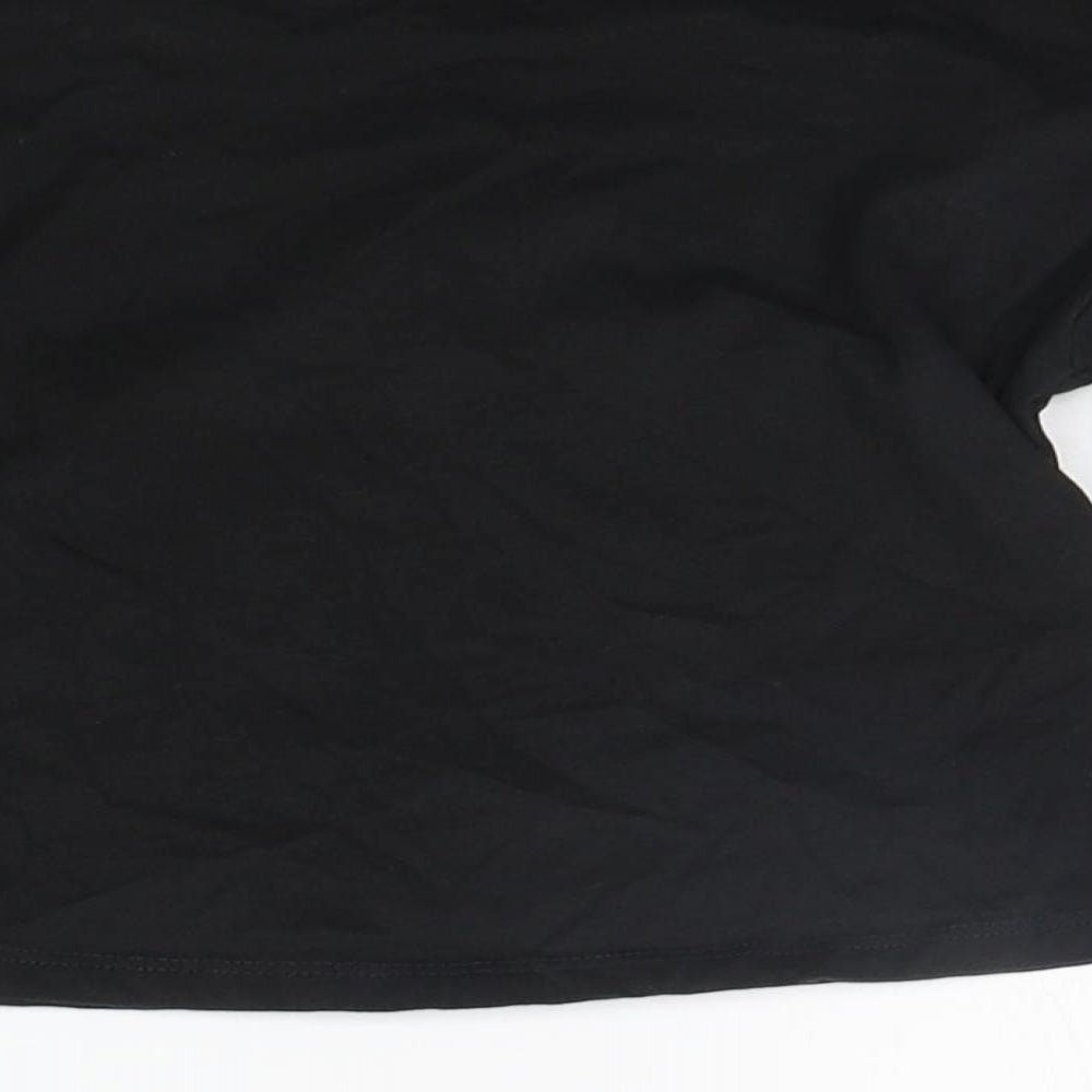 TU Boys Black Basic T-Shirt Size 5 Years