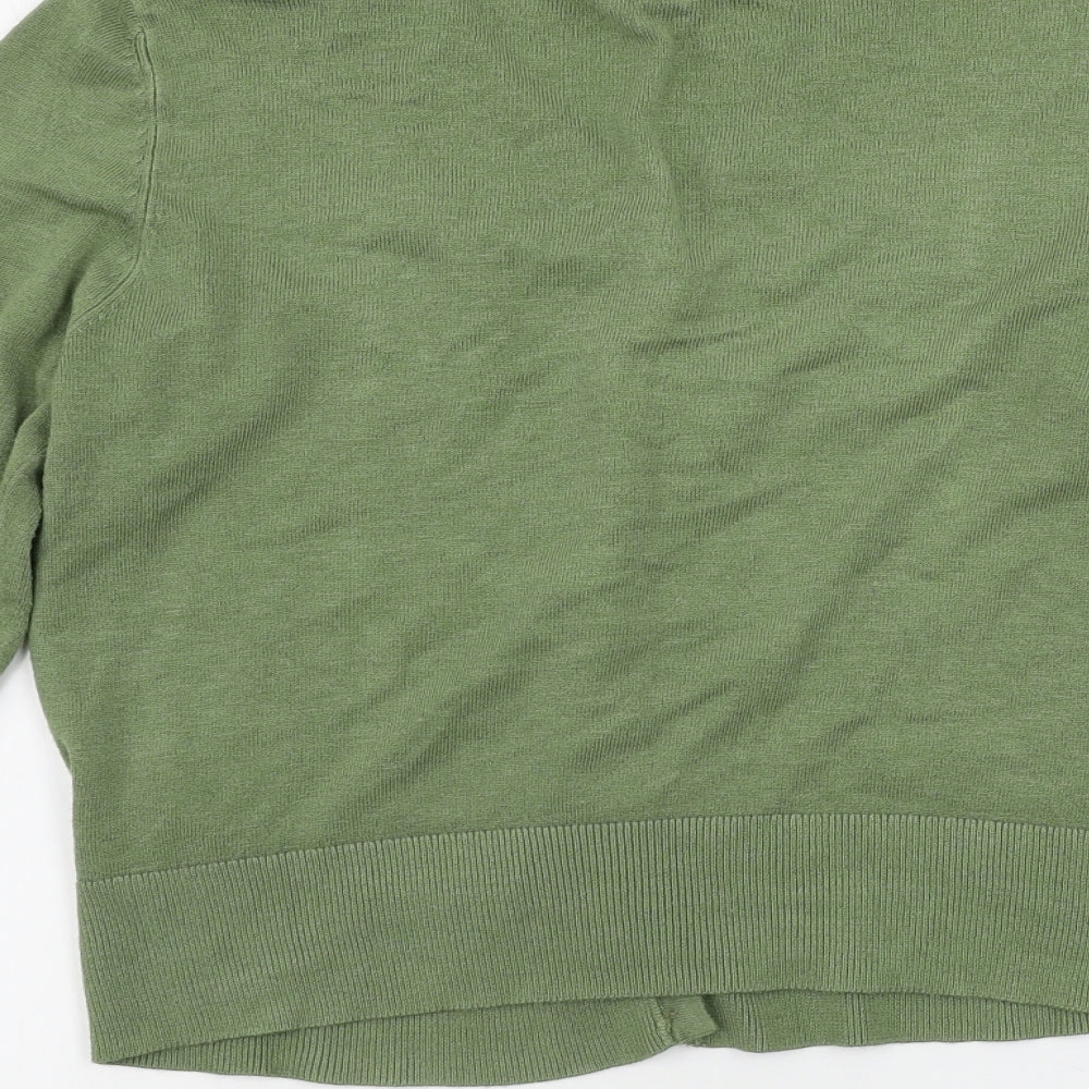 Primark Womens Green Cardigan Jumper Size M