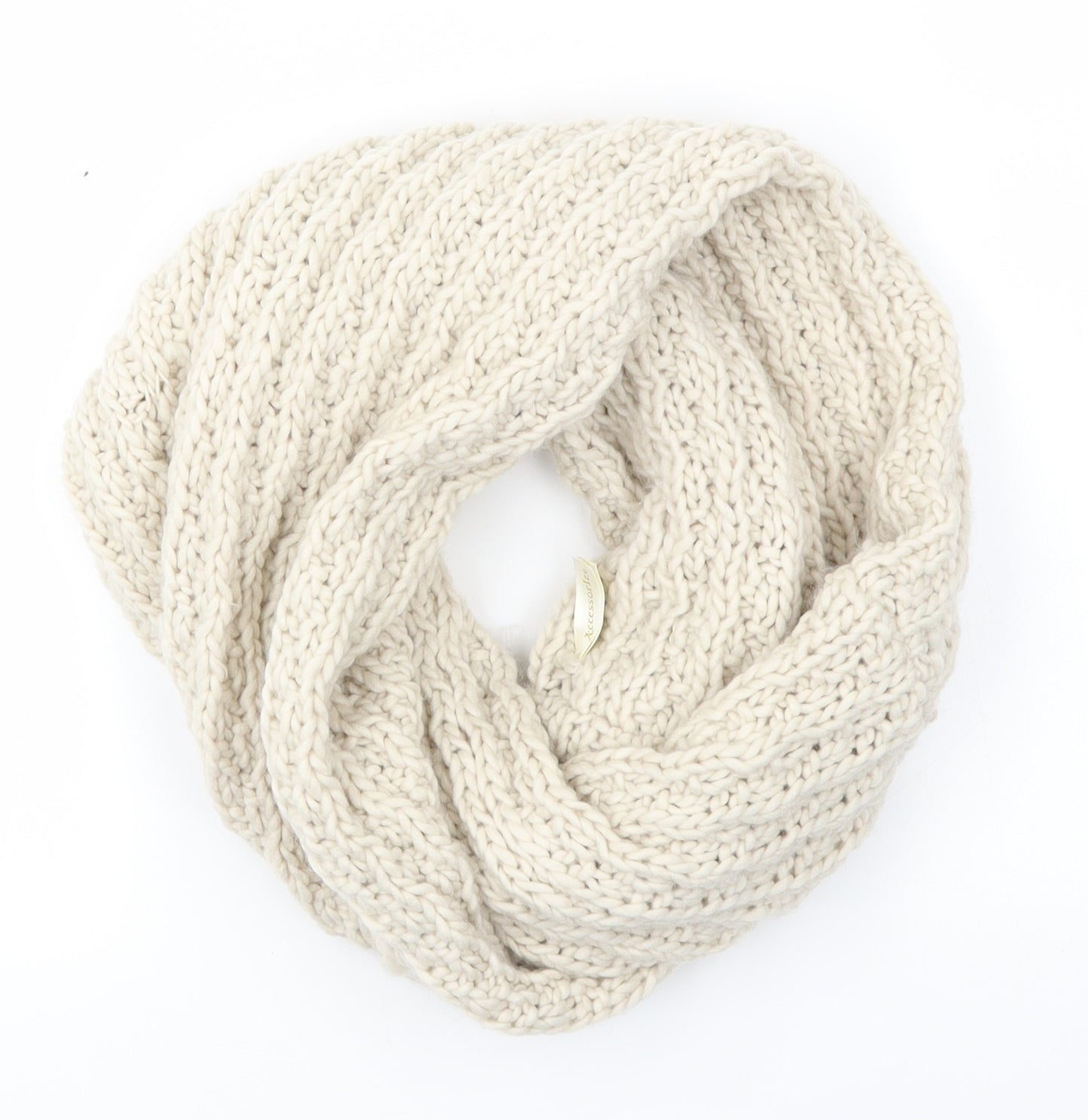 Accessorize Womens Beige Scarf