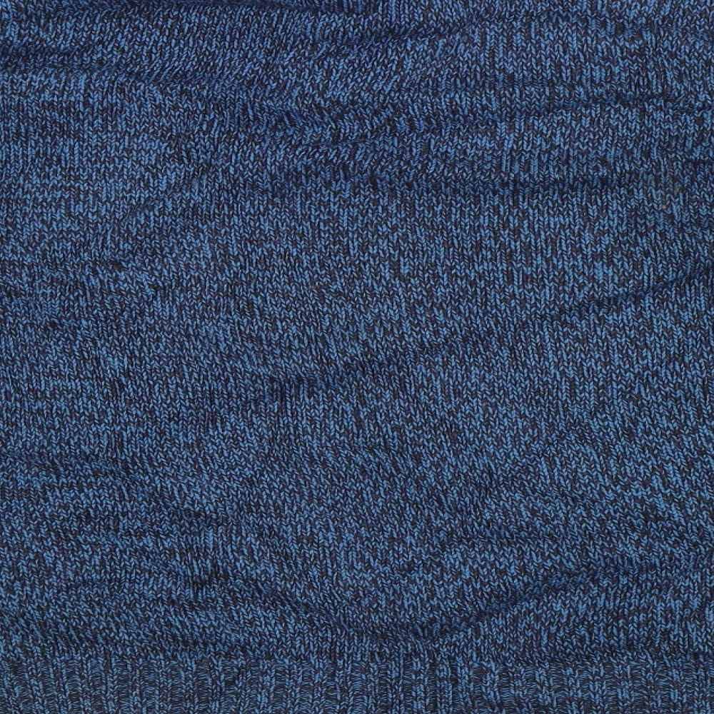 Atlantic Bay Mens Blue Pullover Jumper Size M