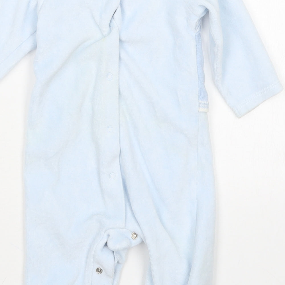 May Ral Boys Blue Babygrow One-Piece Size 3-6 Months