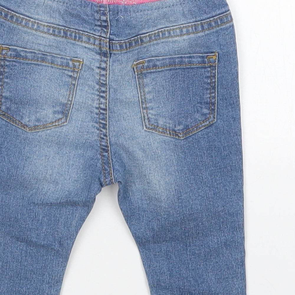 pepco Girls Blue Jeans Size 9 Months