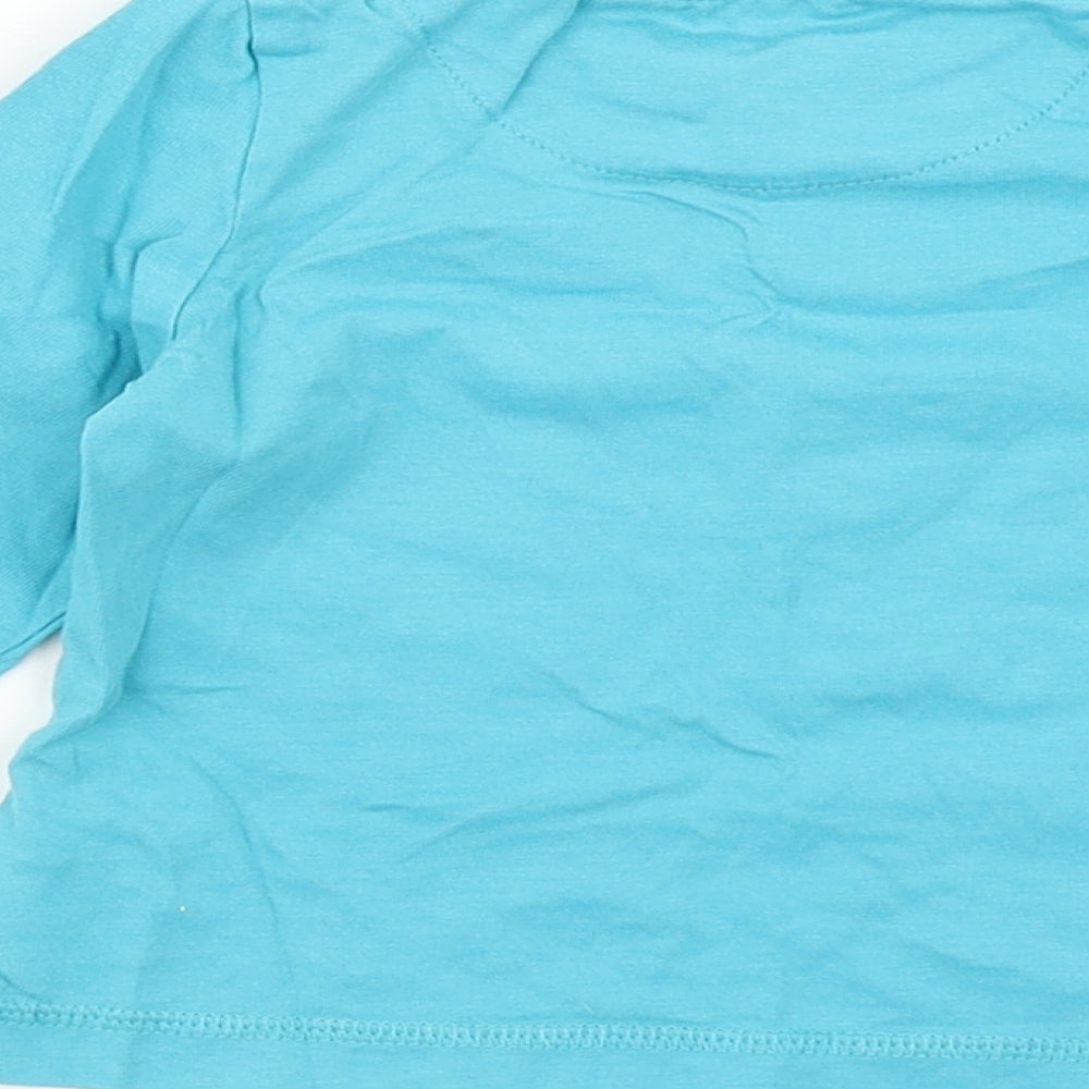 Mothercare Boys Blue Basic T-Shirt Size 12-18 Months