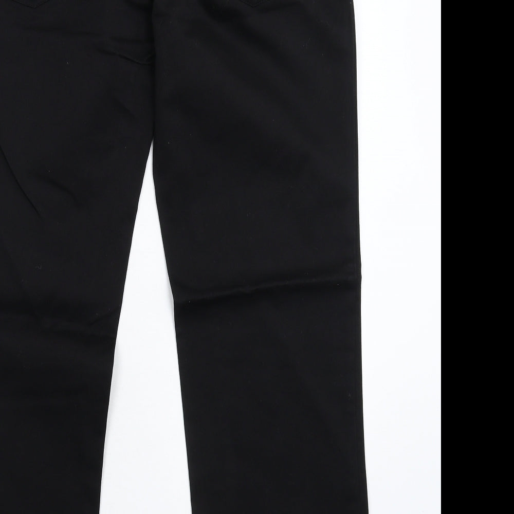 Bosideng Womens Black Denim Boyfriend Jeans Size 34 L28 in