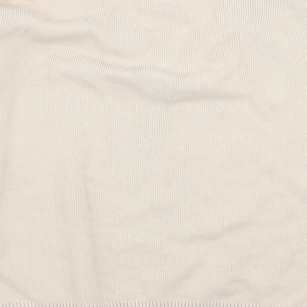 PLT Womens Beige Pullover Jumper Size M
