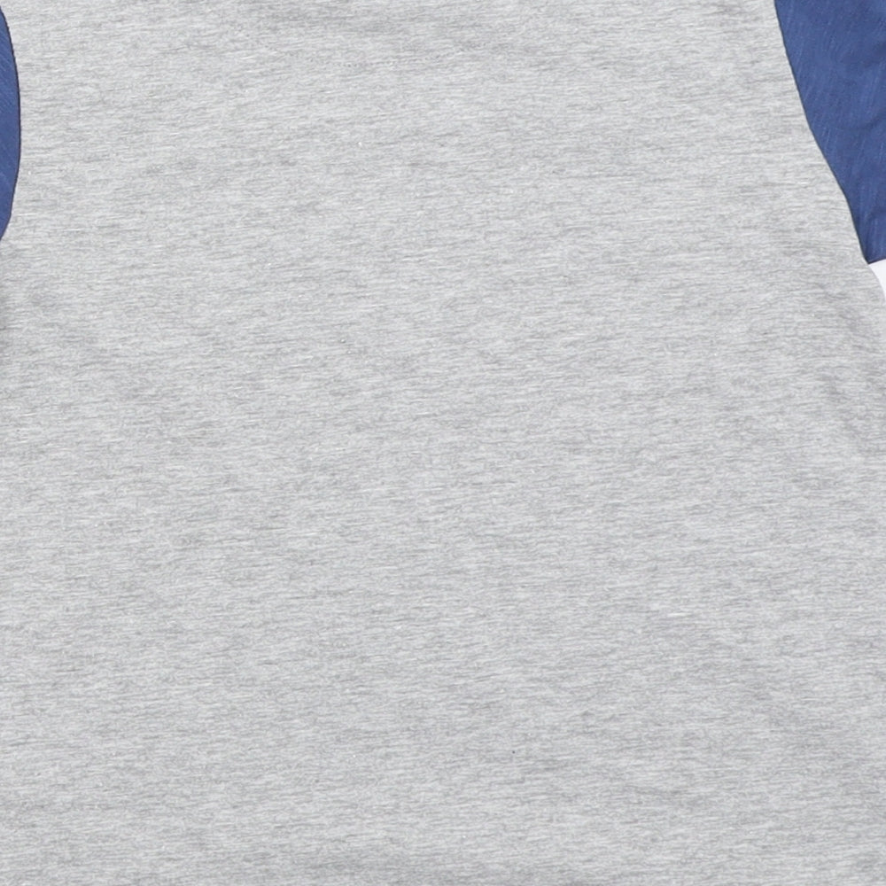 Marks and Spencer Boys Grey Basic T-Shirt Size 5-6 Years