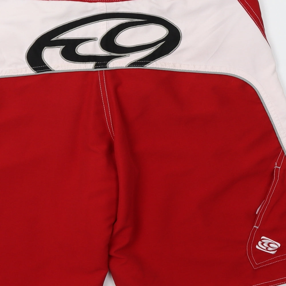 balin Mens Red Sweat Shorts Size 32