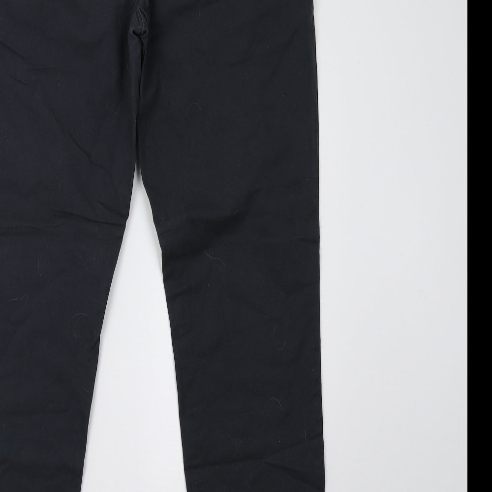 Sainsburys Mens Blue Chino Trousers Size 32 L30 in