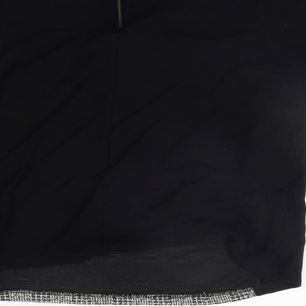 NEXT Womens Black Basic T-Shirt Size 14