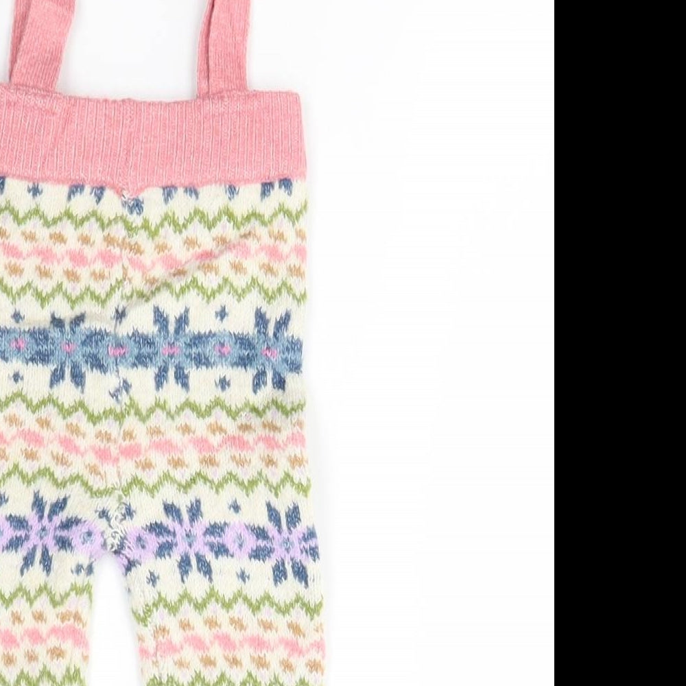 M&S Baby Multicoloured Leggings Size 3-6 Months - FESTIVE