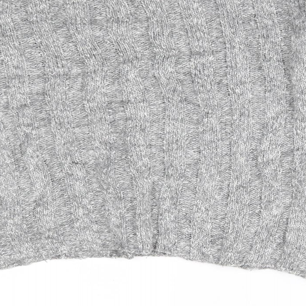 m&S Womens Grey Pullover Jumper Size 14