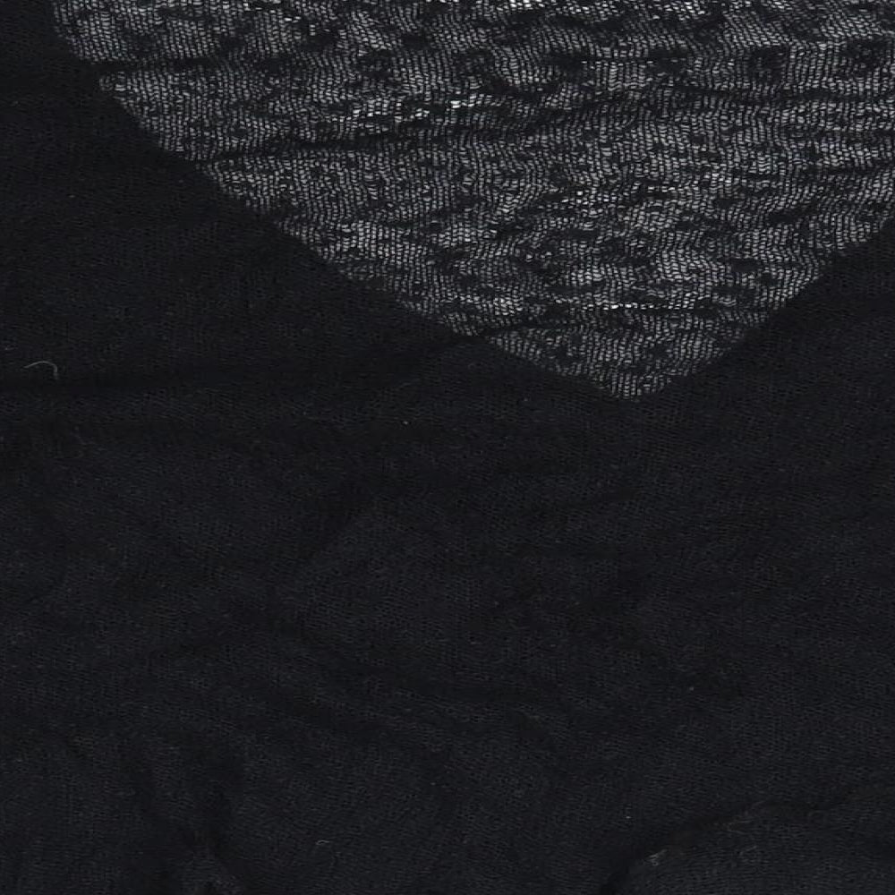 Simply Stockshop Womens Black Cardigan Jumper Size M