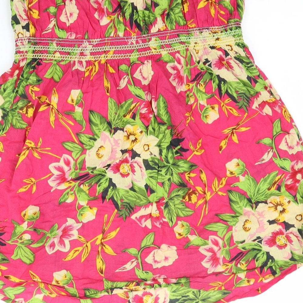 F&F Womens Multicoloured Floral Mini Size 18